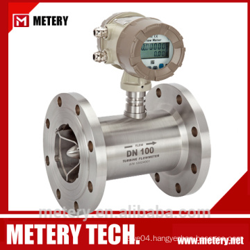 Digital pipeline turbine flow meter